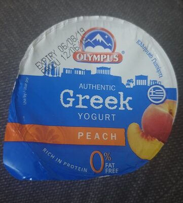 greek yogurt peach - 5202178001901