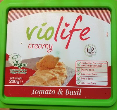 Violife tomato & basil - 5202390013850