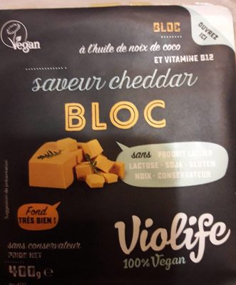 Bloc saveur cheddar - 5202390015984