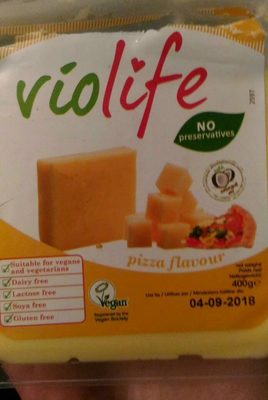 Violife: Cheese Block Pizza - 400G - 5202390016240
