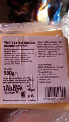 Cheddar mature tranche - 5202390017995
