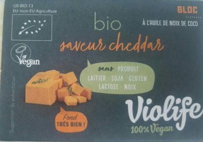 Bloc bio saveur cheddar - 5202390019562