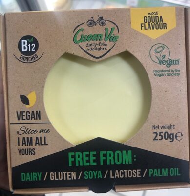 Green Vie queso vegano gouda flavor - 5292874000025