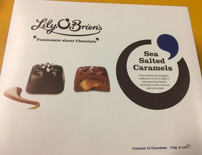 Sea salted caramels - 5390394015199