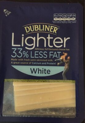 Dubliner Lighter 33% less fat White - 5390413006962