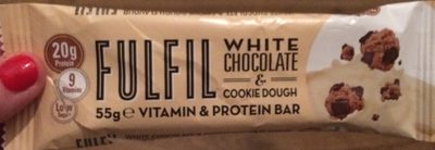 White Chocolate & Cookie Dough Vitamin & Protein Bar - 5390691017995