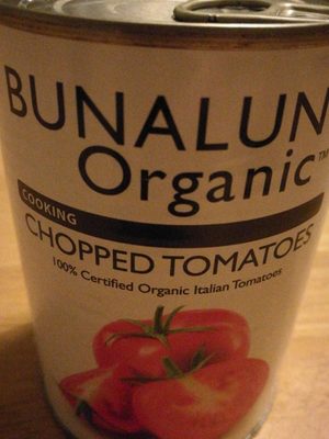 Bunalun Organic Chopped Tomatoes - 5391500914610
