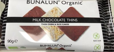 Milk chocolate thins - 5391500917895