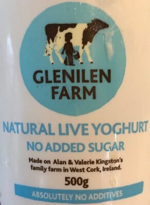 Natural live yoghurt - 5391508960077