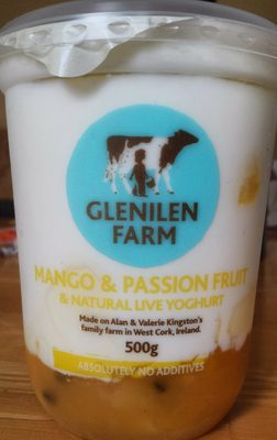 Mango & passion fruit & natural live yoghurt - 5391508960459