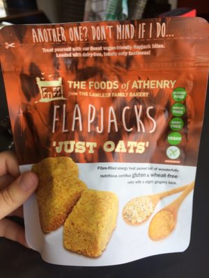 Just oats flapjacks - 5391512392673