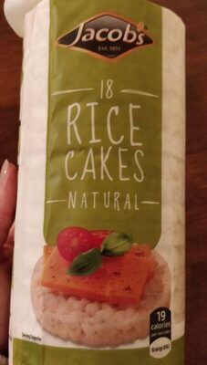 Jacobs Rice Cakes Natural - 5391517593594