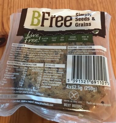 BFree Simply Seeds & Grains - 5391521691101