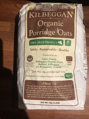 Organic porridge oats - 5391521770042