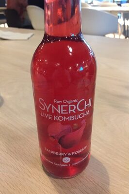 Synerchi Live Kombucha - Rasberry & Rosehip - 5391526040010