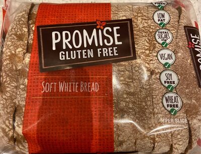 Gluten free Soft white bread - 5391526414361