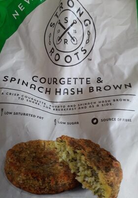 Courgette and spinach hashbrown - 5391528180561