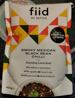 Smoky Mexican black bean chilli - 5391530980081