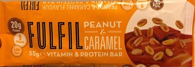 Fulfil Peanut and Caramel Protein Bar - 5391532121987