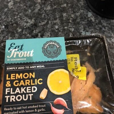 Lemon and garlic flakes trout - 5392000060685