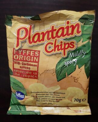 Plantain chips mildly spicy - 5397005069077