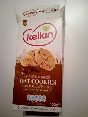 Kelkin GF Chocolate Chip Cookies 150G - 5397136000710