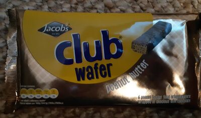 Club wafer peanut butter - 5397136004961