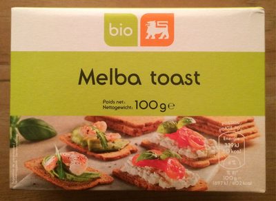 Melba toast - 5400113586821