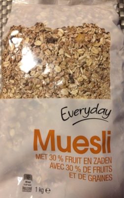 Muesli avec 30% de fruits et de grauines - 5400141091861