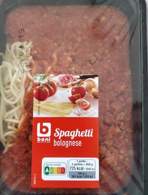 Spaghetti bolognese - 5400141094756