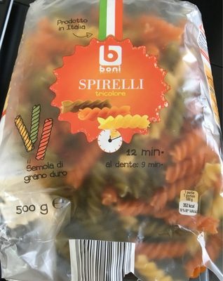 Spirelli tricolore - 5400141127157