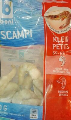 Scampis petits décortiqués - 5400141185829