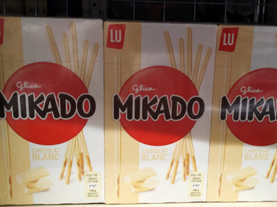 Mikado chocolat blanc - 5400141222418