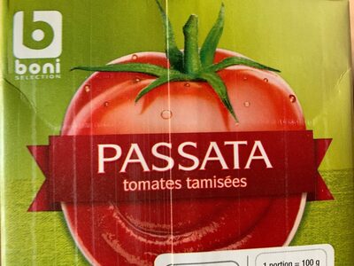 Passata tomates tamisées - 5400141250534