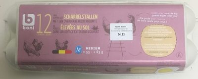 Oeufs de poules élevées au sol - 5400141399912