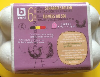 6 Oeufs élevés au sol - 5400141401882