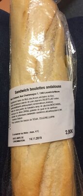 Sandwich boulettes andalouse - 5400210235547
