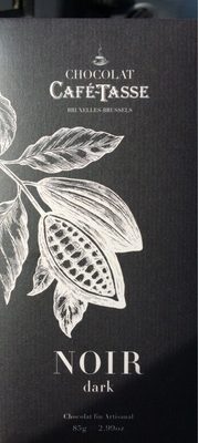 Cafe Tasse Fine Artisanal Noir Chocolate - 5400219507102