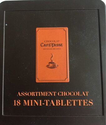 Café Tasse 18 Assorted Mini Tablets In a Tin - 5400219842708