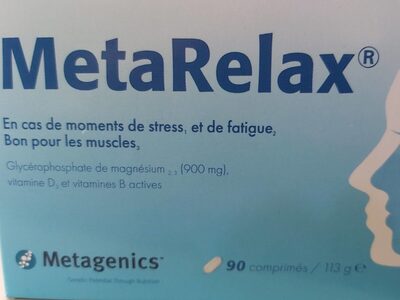 Metagenics Metarelax Tabletten Stress En Vermoeidheid - 5400433218693
