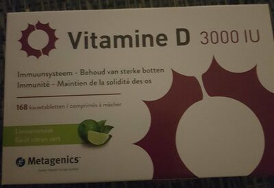 Vitamine D 3000 - 5400433238219