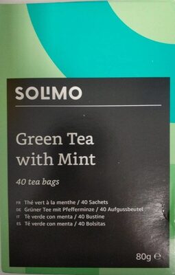 Solimo - Té verde con menta - 5400606001510