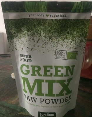 Super Food Green Mix Raw Powder - 5400706613194