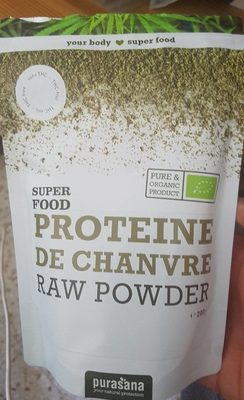 Protéine De Chanvre En Poudre Bio - 200 G - Purasana - 5400706613217