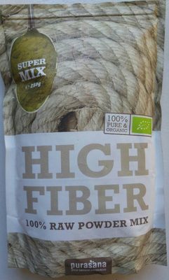 Super Mix Riche En Fibres Bio - 250 G - Purasana - 5400706613484