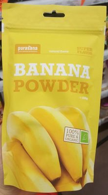 Banane En Poudre Bio - 250 G - Purasana - 5400706613859