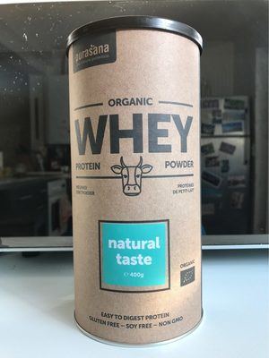 Protéine De Petit-lait Nature En Poudre Bio - 400 G - Purasana - 5400706614603