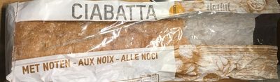 Ciabatta aux noix - 5400766021335