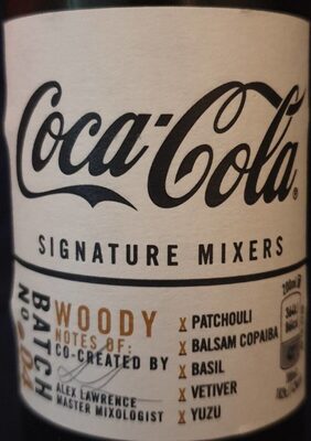 Signature Mixers Woody Glass Bottle - 54011465