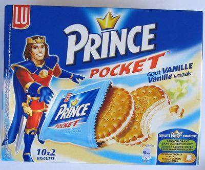 Prince Pocket goût vanille - 5410041423709